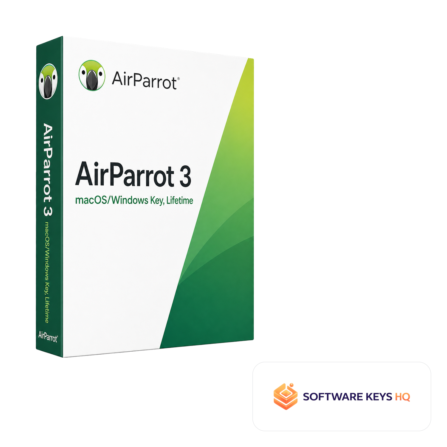 AirParrot 3 macOS/Windows Key, Lifetime software box