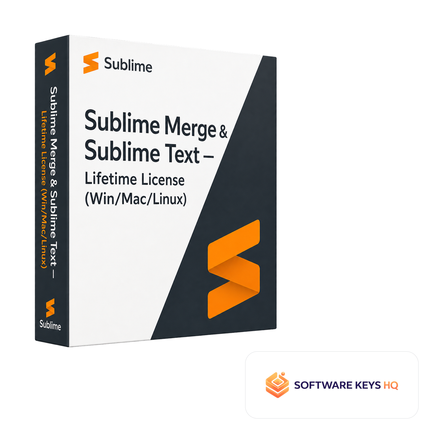 Sublime Merge & Sublime Text Lifetime License (Win/Mac/Linux) software box