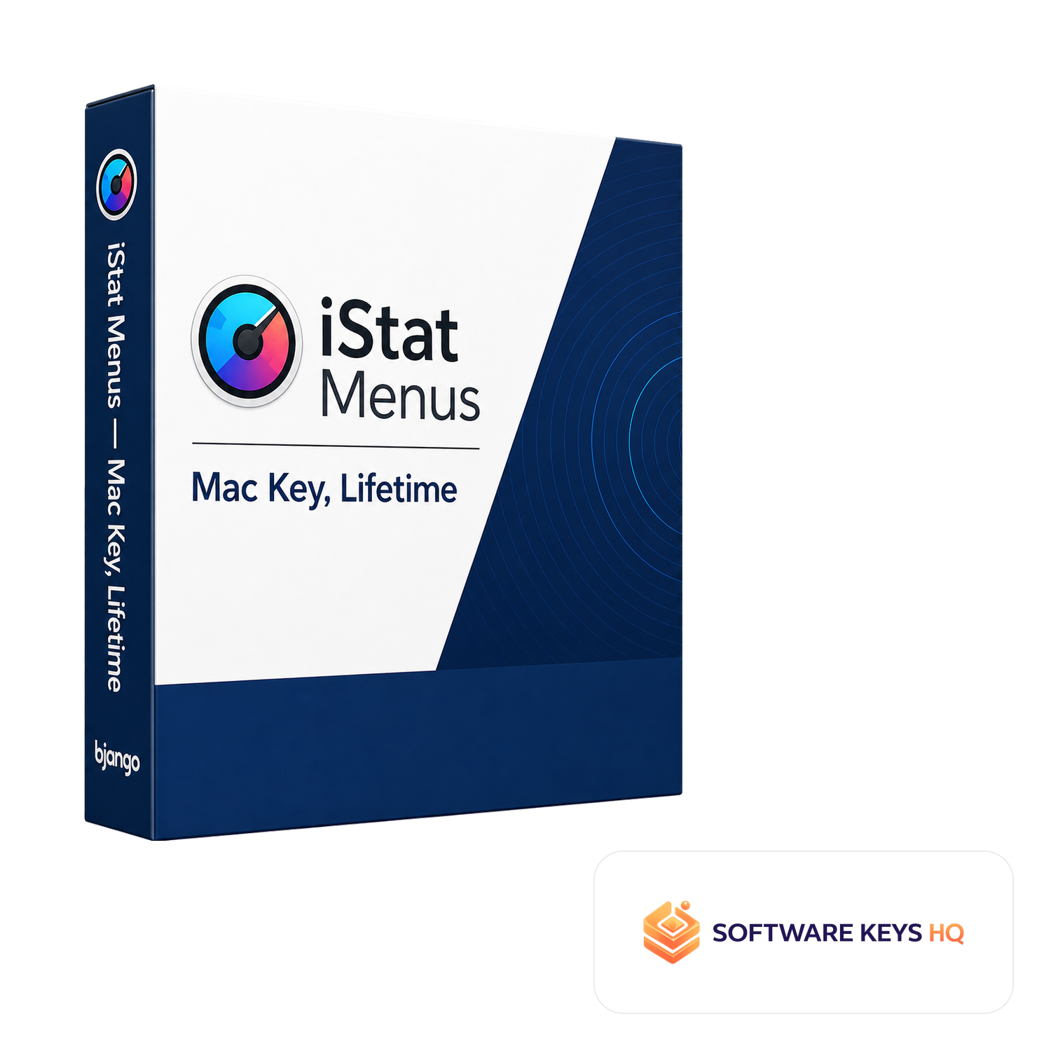 iStat Menus Mac Key, Lifetime software box