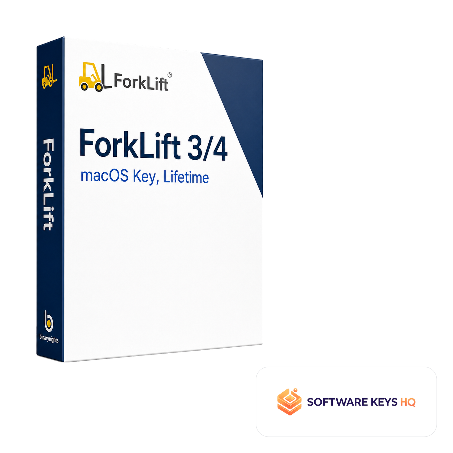 ForkLift 3/4 macOS Key, Lifetime software box