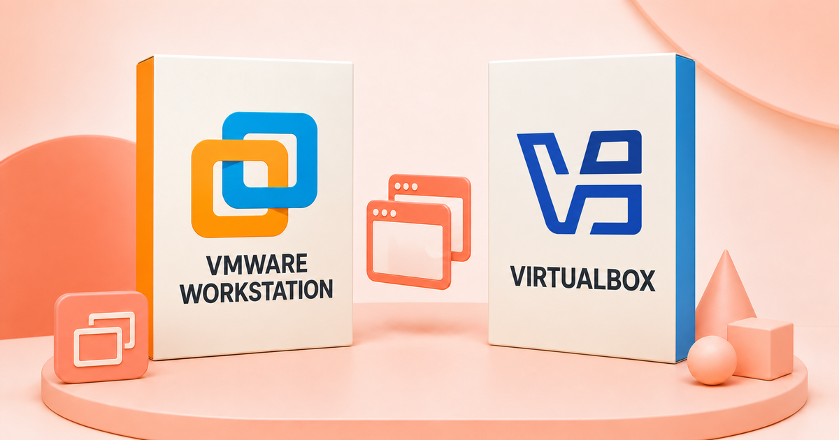 VMware Workstation and VirtualBox virtualization software compared