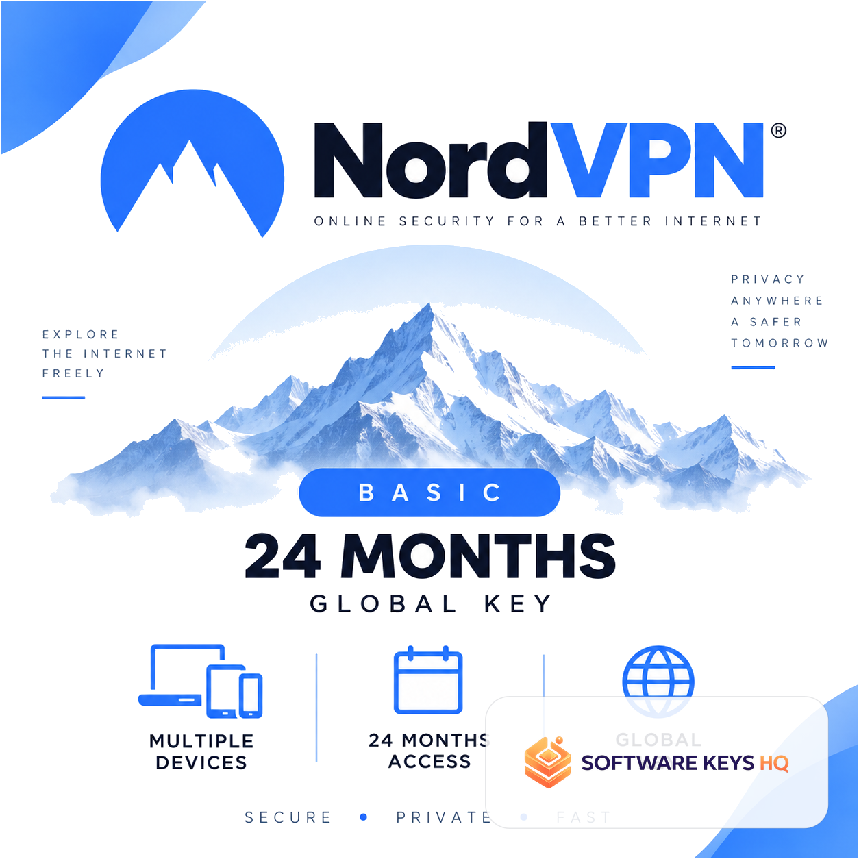 NordVPN Basic (24 Month) – Global Key