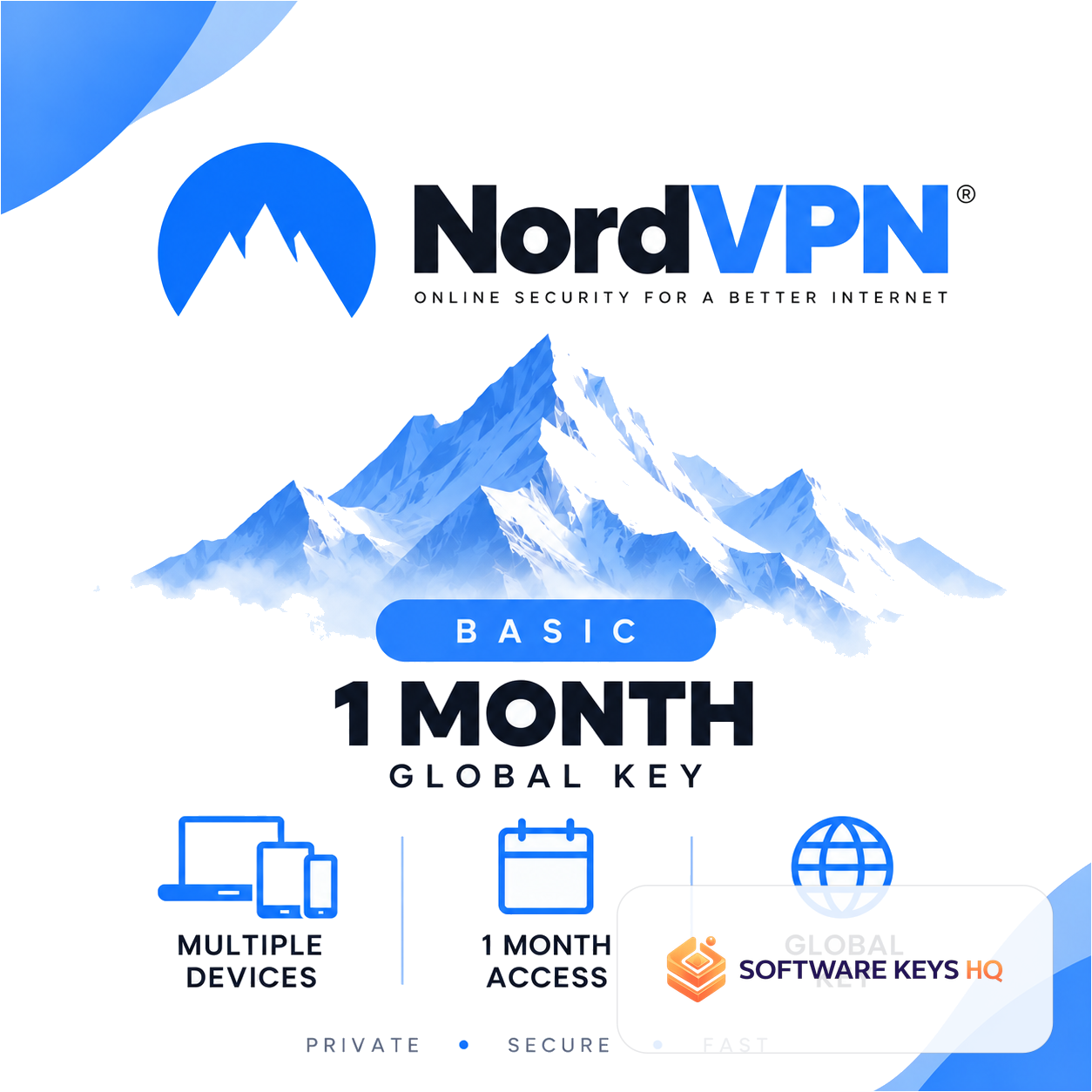 NordVPN Basic (1 Month) – Global Key