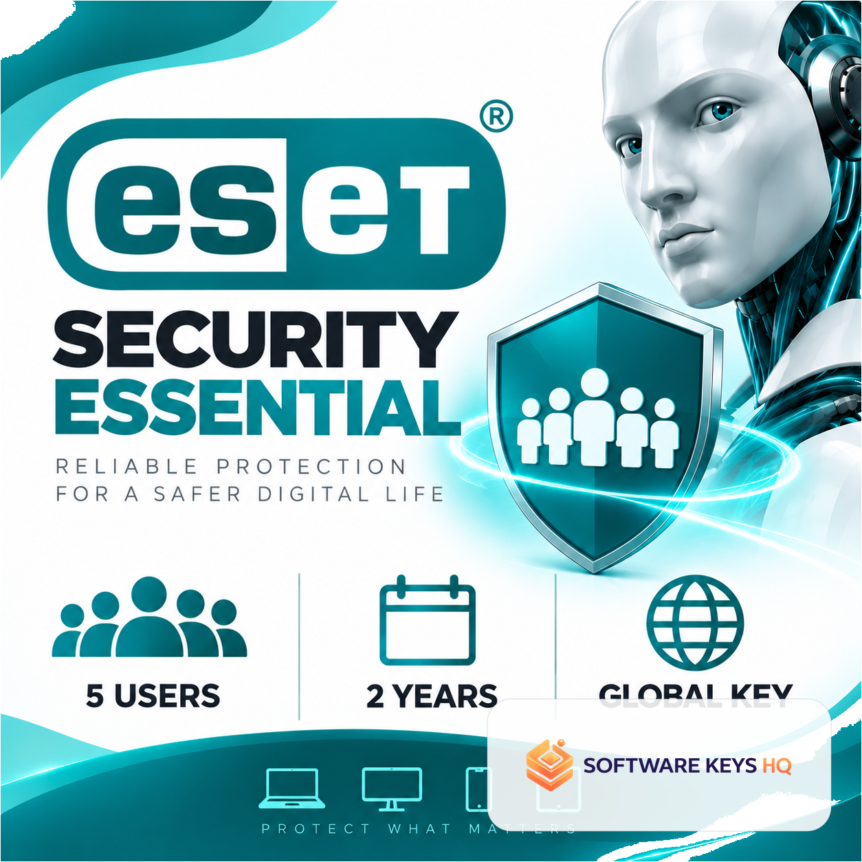 ESET Home Security Essential — 5 Users 2 Years software key