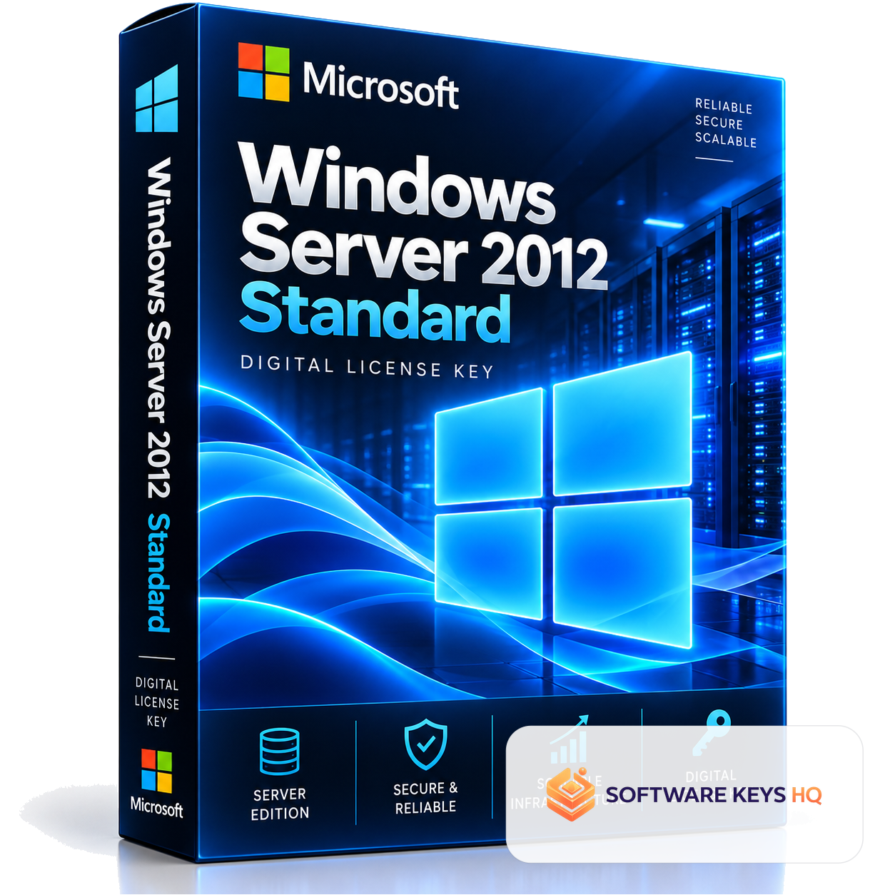 Microsoft Windows Server 2012 Standard – Digital License Key