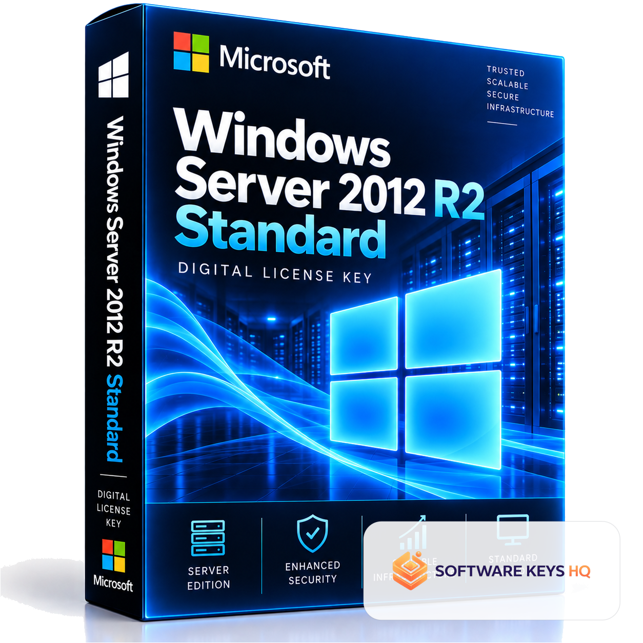 Microsoft Windows Server 2012 R2 Standard – Digital License Key
