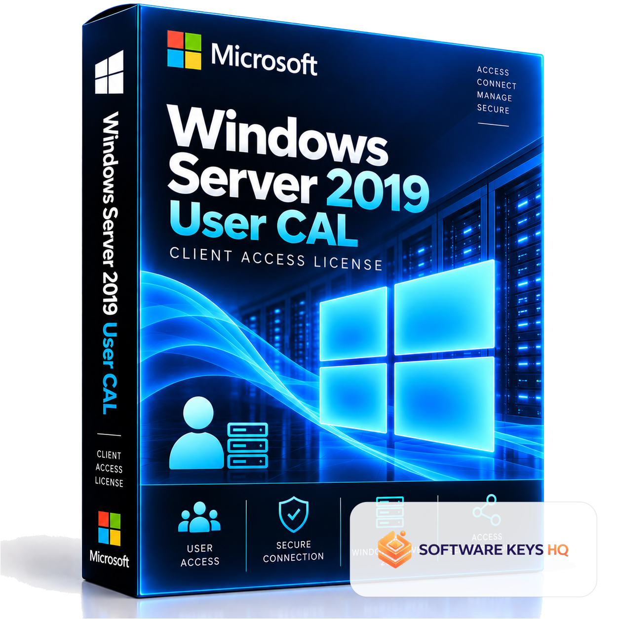 Microsoft Windows Server 2019 User CAL – Client Access License software key