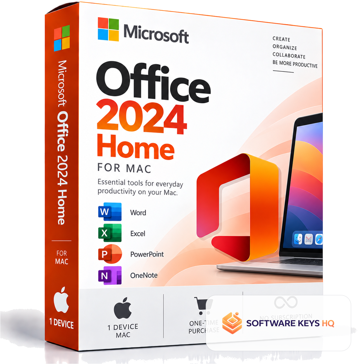 Microsoft Office 2024 Home for Mac – One-Time Purchase – 1 Device software key
