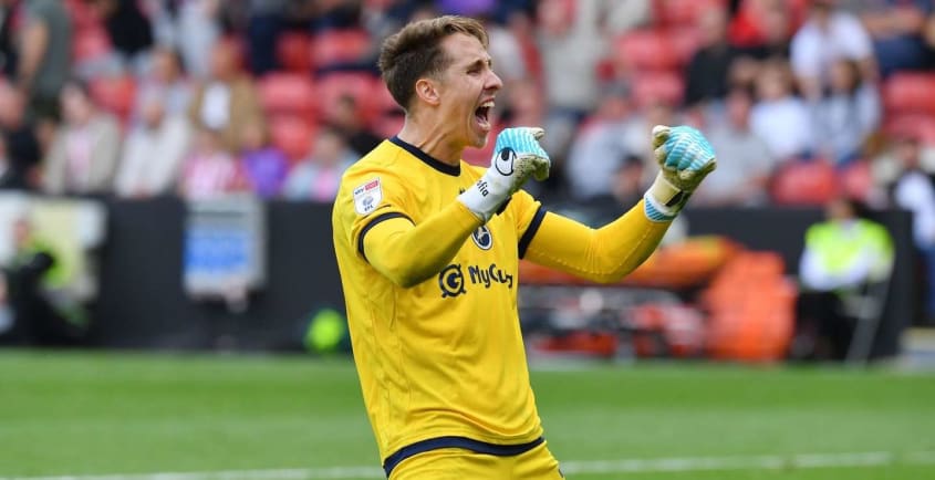 "Most people don't understand how hard it is": Millwall's Steven Benda on the challenges and successes of a goalkeeping life