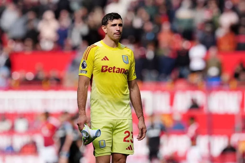 Is he staying or is he going? Questions continue over the future of Villa goalkeeper Emi Martinez