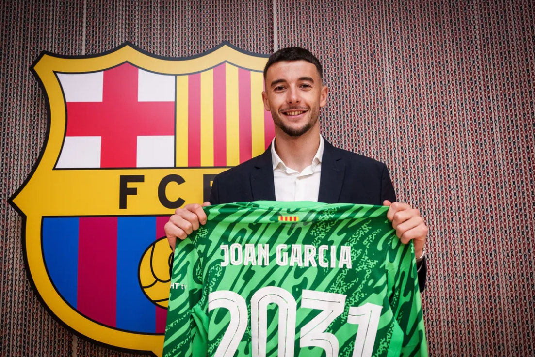 Who is Joan Garcia? The Spanish goalkeeper whose arrival at Barcelona may end Marc-Andre Ter-Stegen's career in Catalonia
