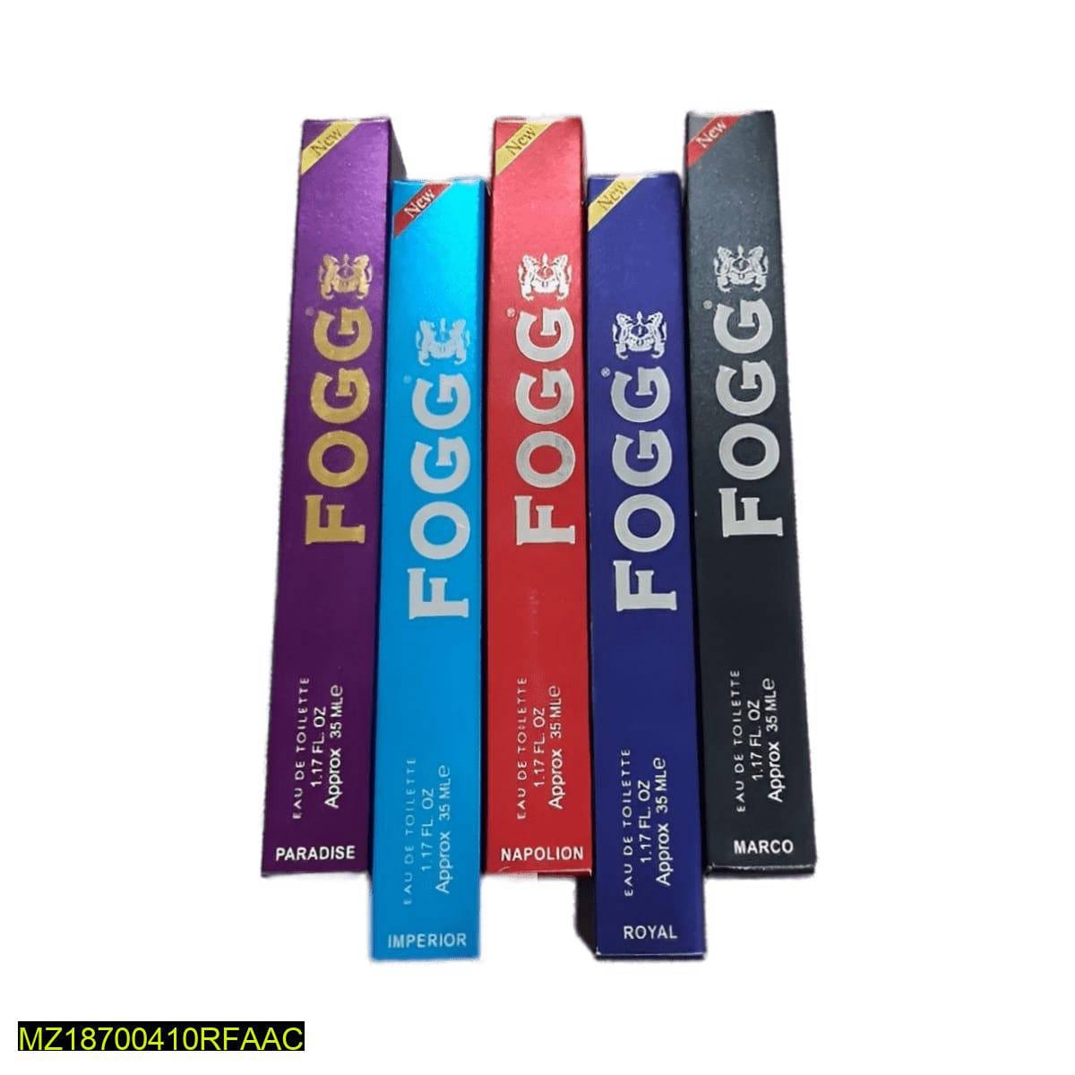 FOGG-POCKET PERFUMES (PACK OF 5).