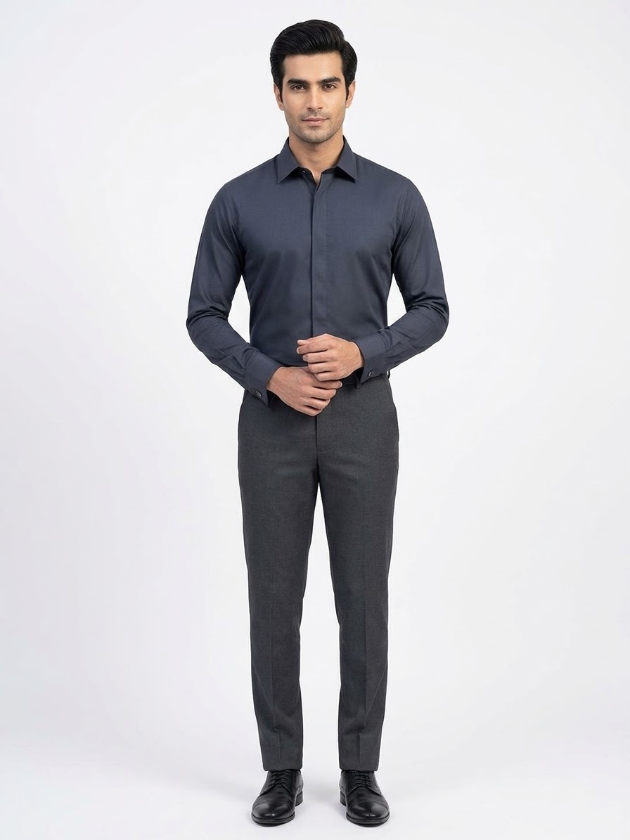 Men Regular Fit Casual Shirt 