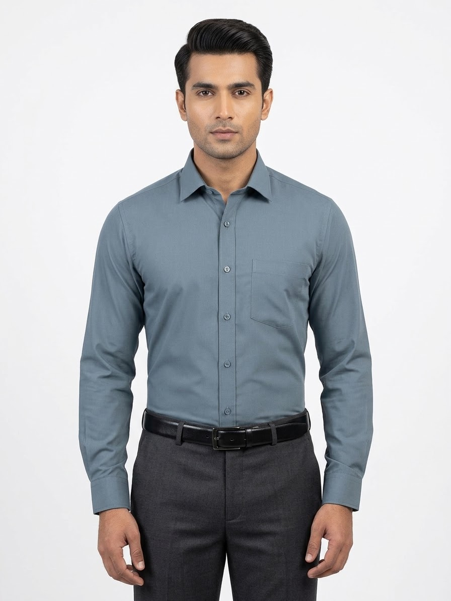 Men Regular Fit Casual Shirt 