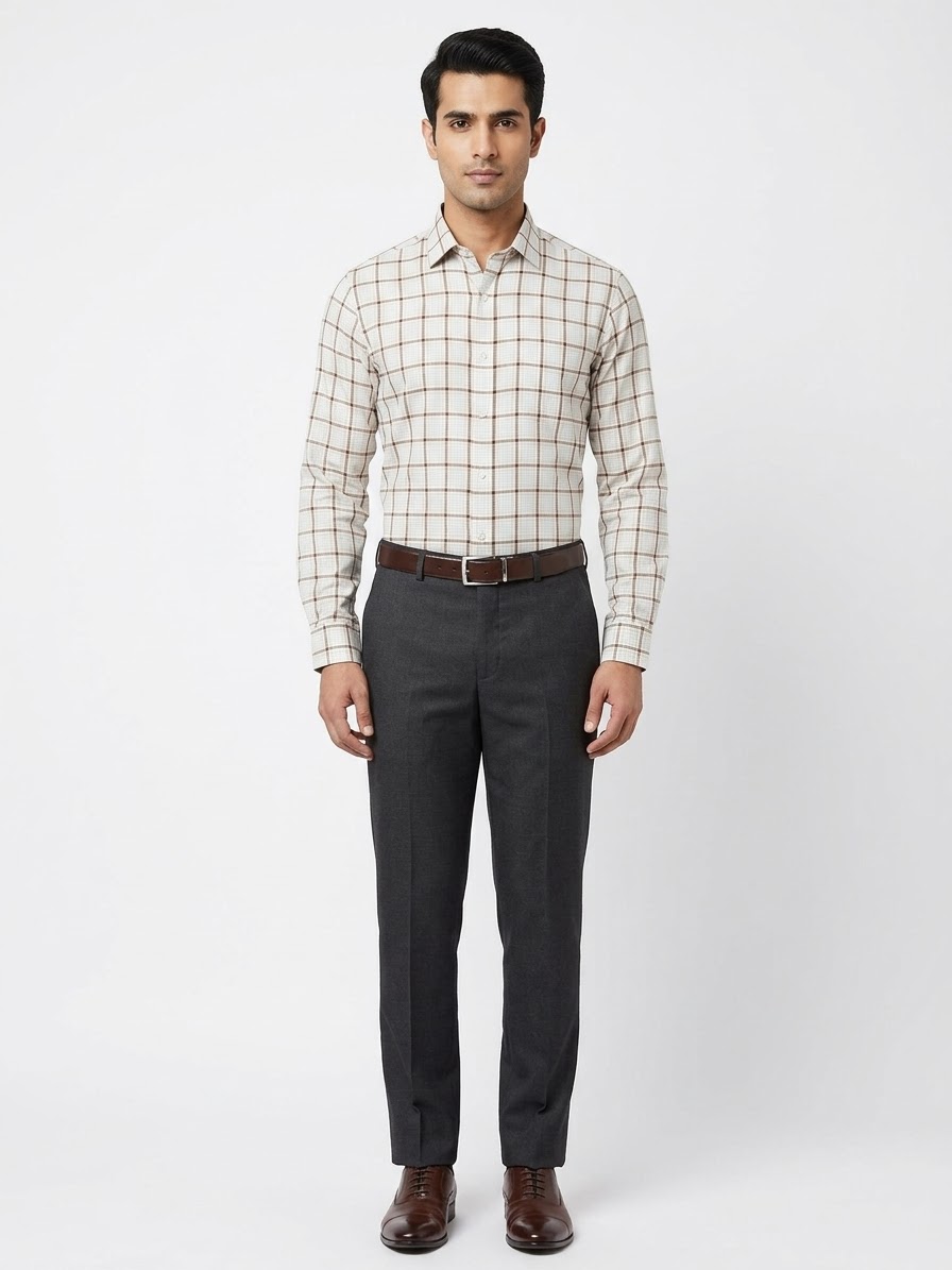 Men Regular Fit Casual Shirt 