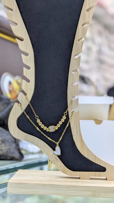 Chaînes de cheville — JAWHARA BOX