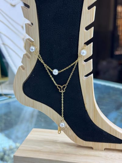 Chaînes de cheville — Velvet Anklet 9Q7, JAWHARA BOX