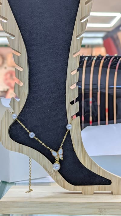 Chaînes de cheville — Velvet Anklet VB4, JAWHARA BOX