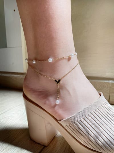 Chaînes de cheville — Woven Fine Anklet BUP, JAWHARA BOX
