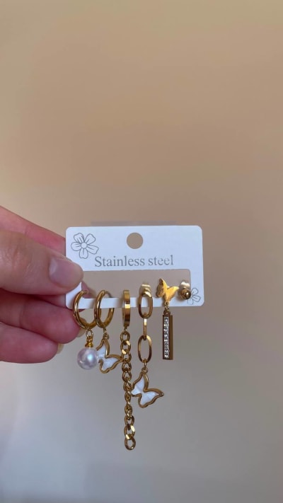 Boucles d'oreilles — Velvet Hoops L5K, JAWHARA BOX
