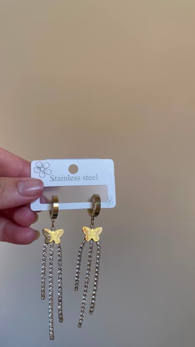 Boucles d'oreilles — Aurora Hoops MFL, JAWHARA BOX