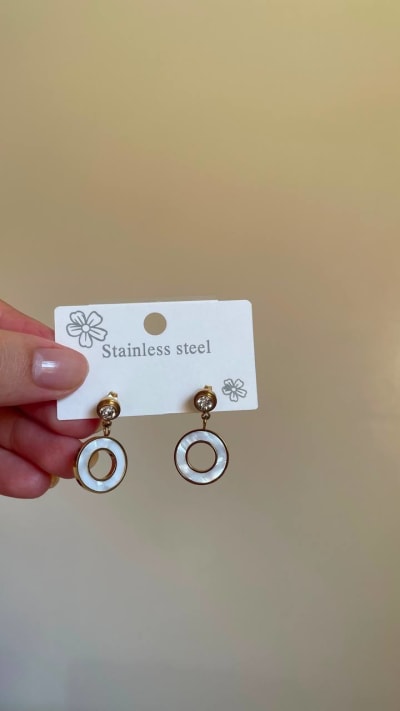 Boucles d'oreilles — Petal Studs T8K, JAWHARA BOX