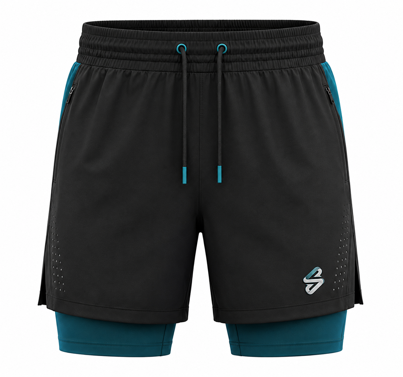 Trainning Double Shorts Mens