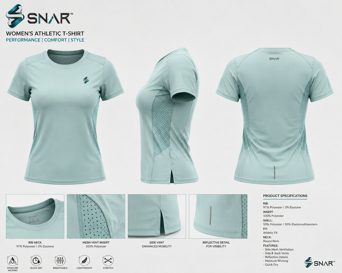 Womens Training Tees