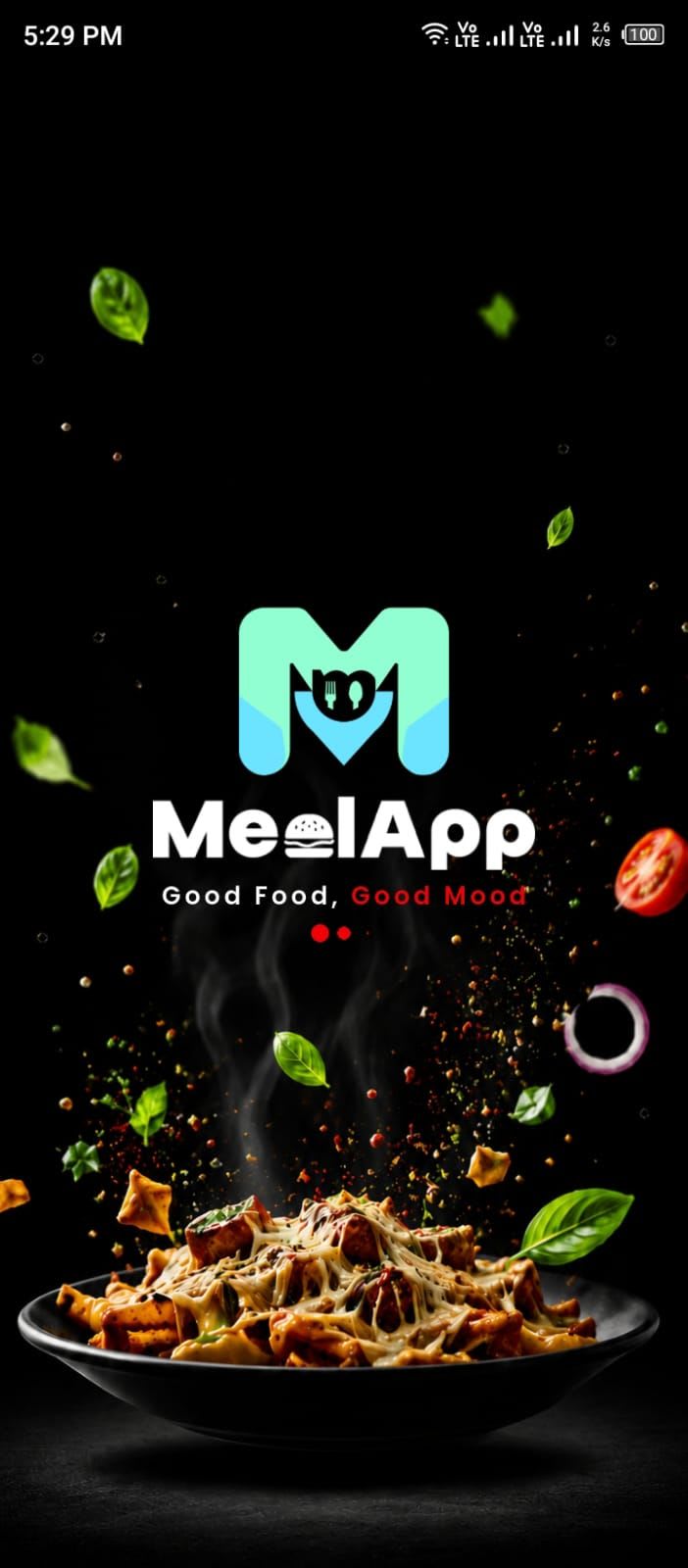 MealApp screenshot 1