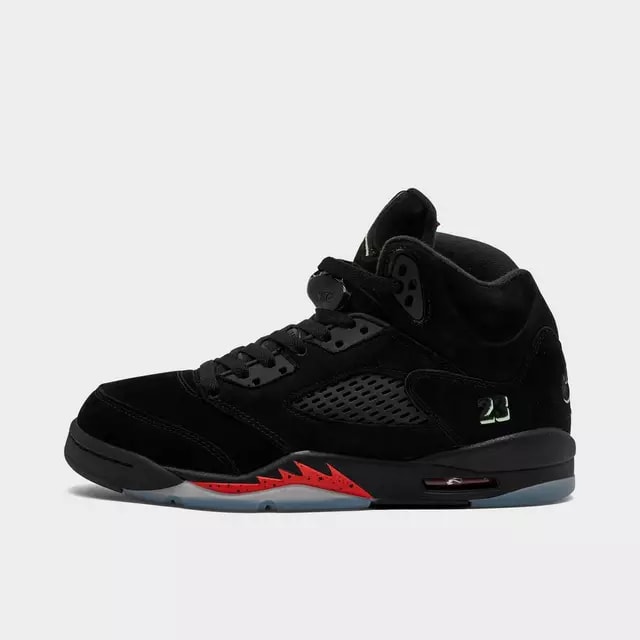 Men's Air Jordan 5 Retro 'Black/Fire Red'