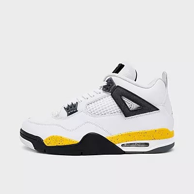 Men's Air Jordan 4 Retro 'White/Yellow'