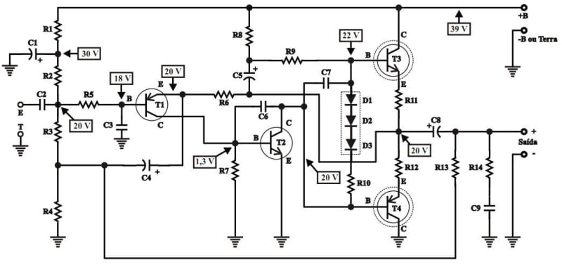 PL1050 Amplifier Circuit