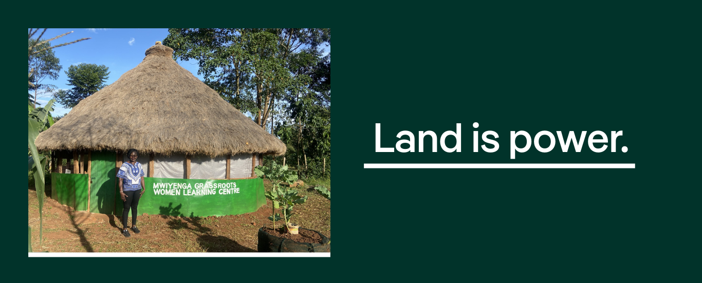Land is power. And the roots of change are grounded in community action.