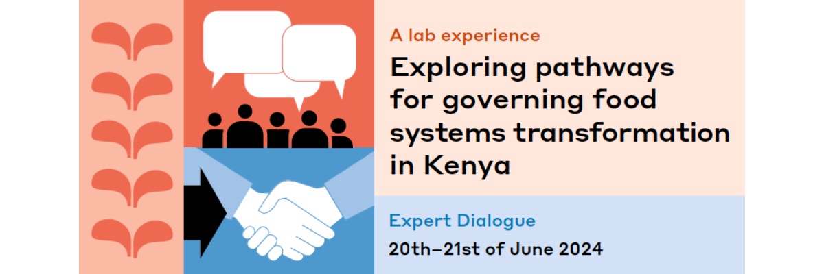 Expert Dialogue: Exploring pathways for governing food systems transformation in Kenya