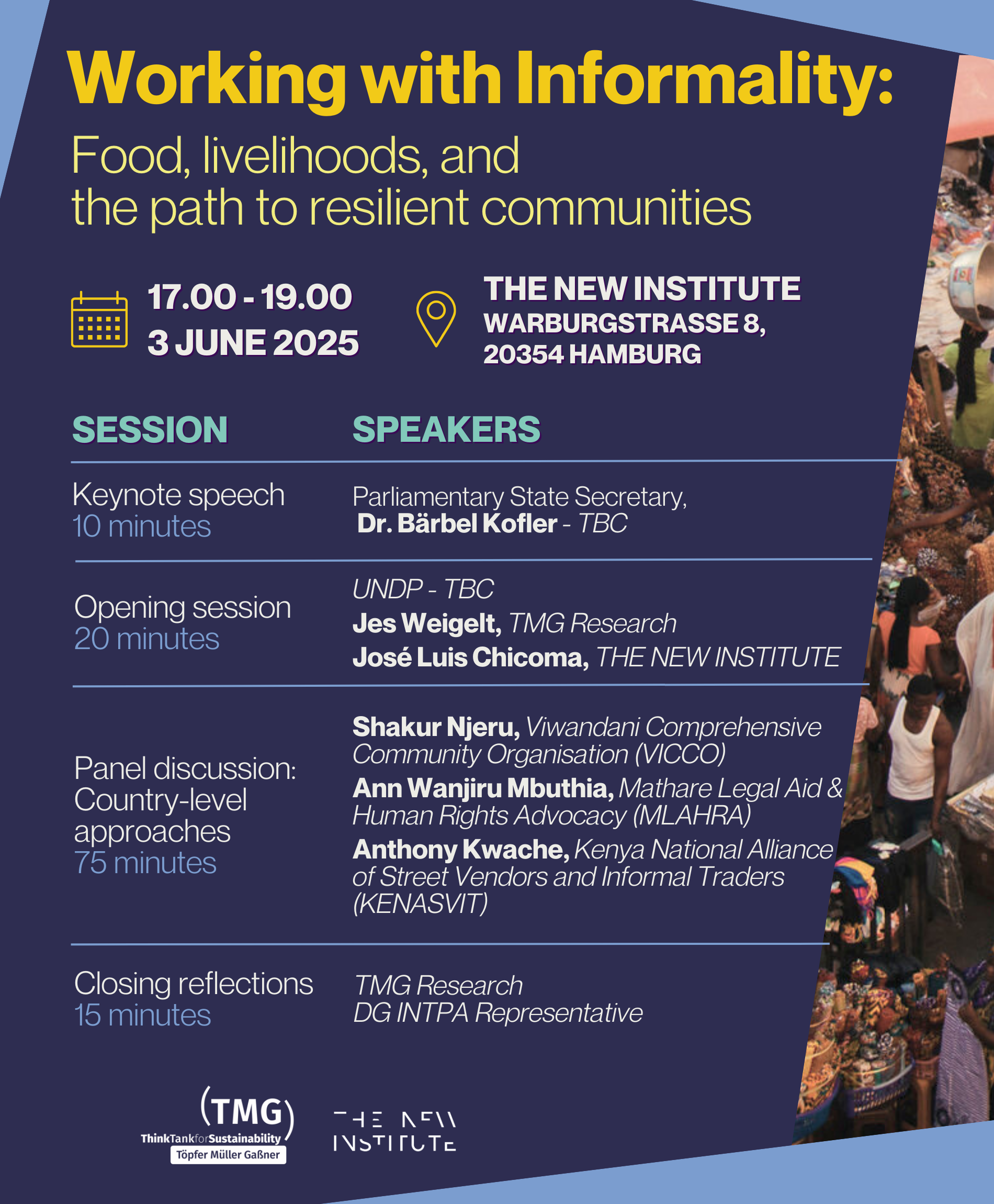 Working with Informality: Food, Livelihoods, and the Path to Resilient Communities 