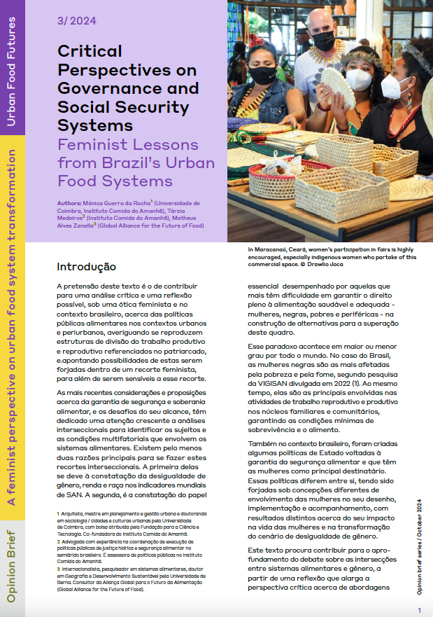 Critical Perspectives on Governance and Social Security Systems Feminist Lessons from Brazil’s Urban Food Systems_Portuguese