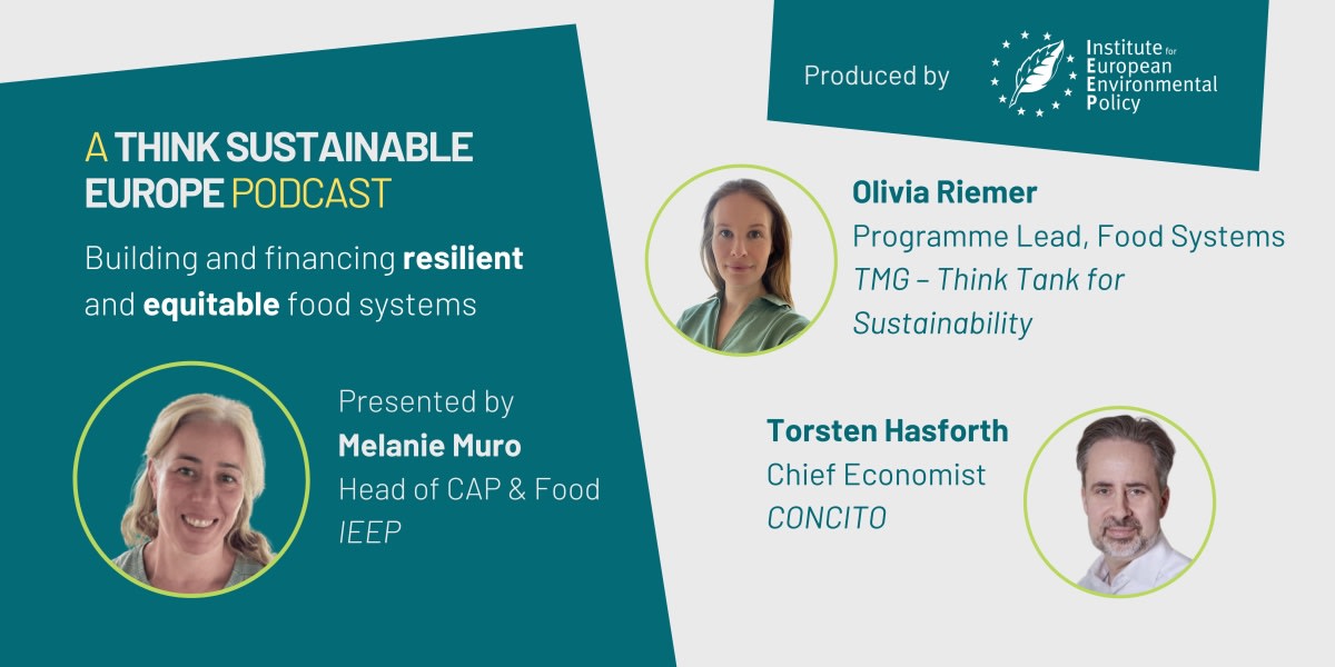 TMG Research Featured in IEEP Podcast on Financing Agri-Food System Transformation