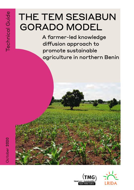 The Tem Sesiabun Gorado model - A farmer-led knowledge diffusion approach to promote sustainable agriculture in northern Benin