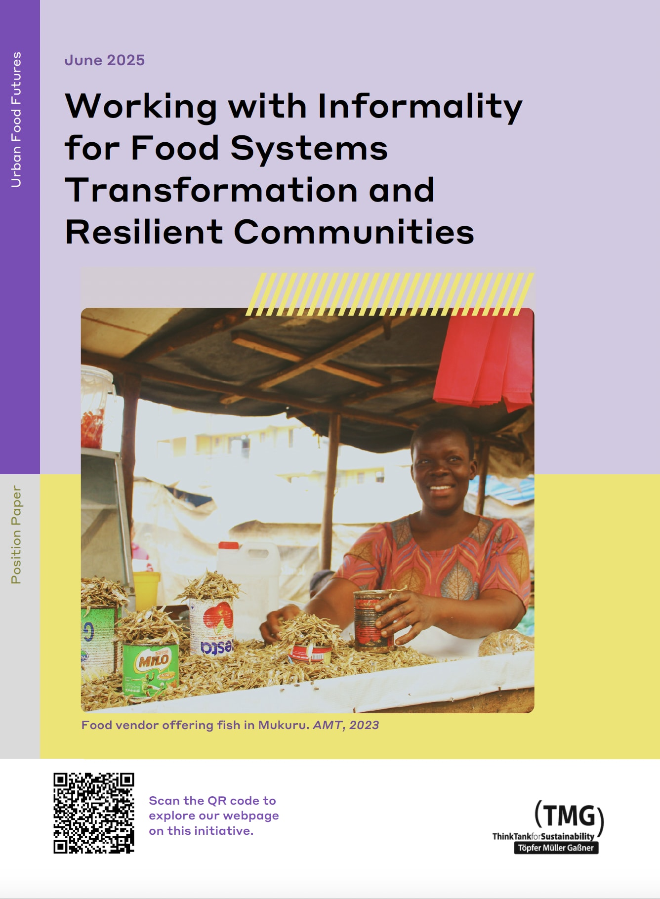 Working with informality for food systems transformation and resilient communities