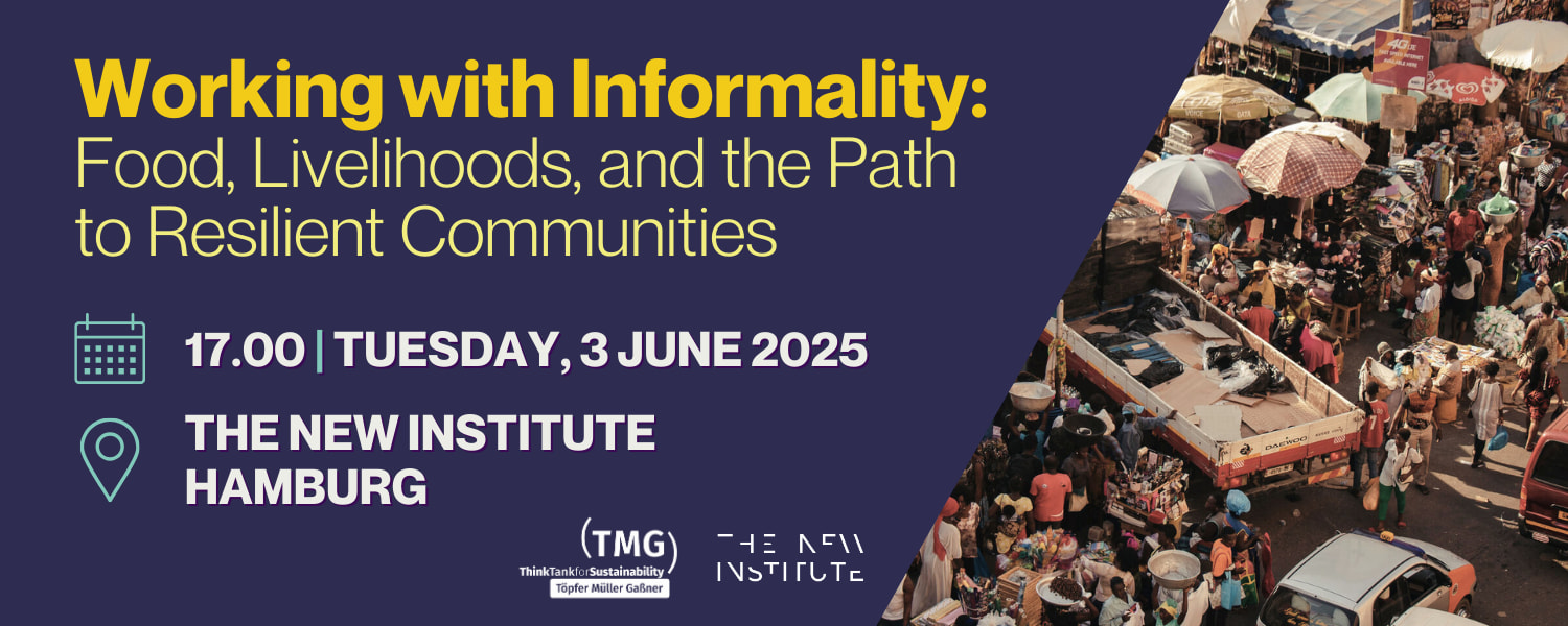 Working with Informality: Food, Livelihoods, and the Path to Resilient Communities
