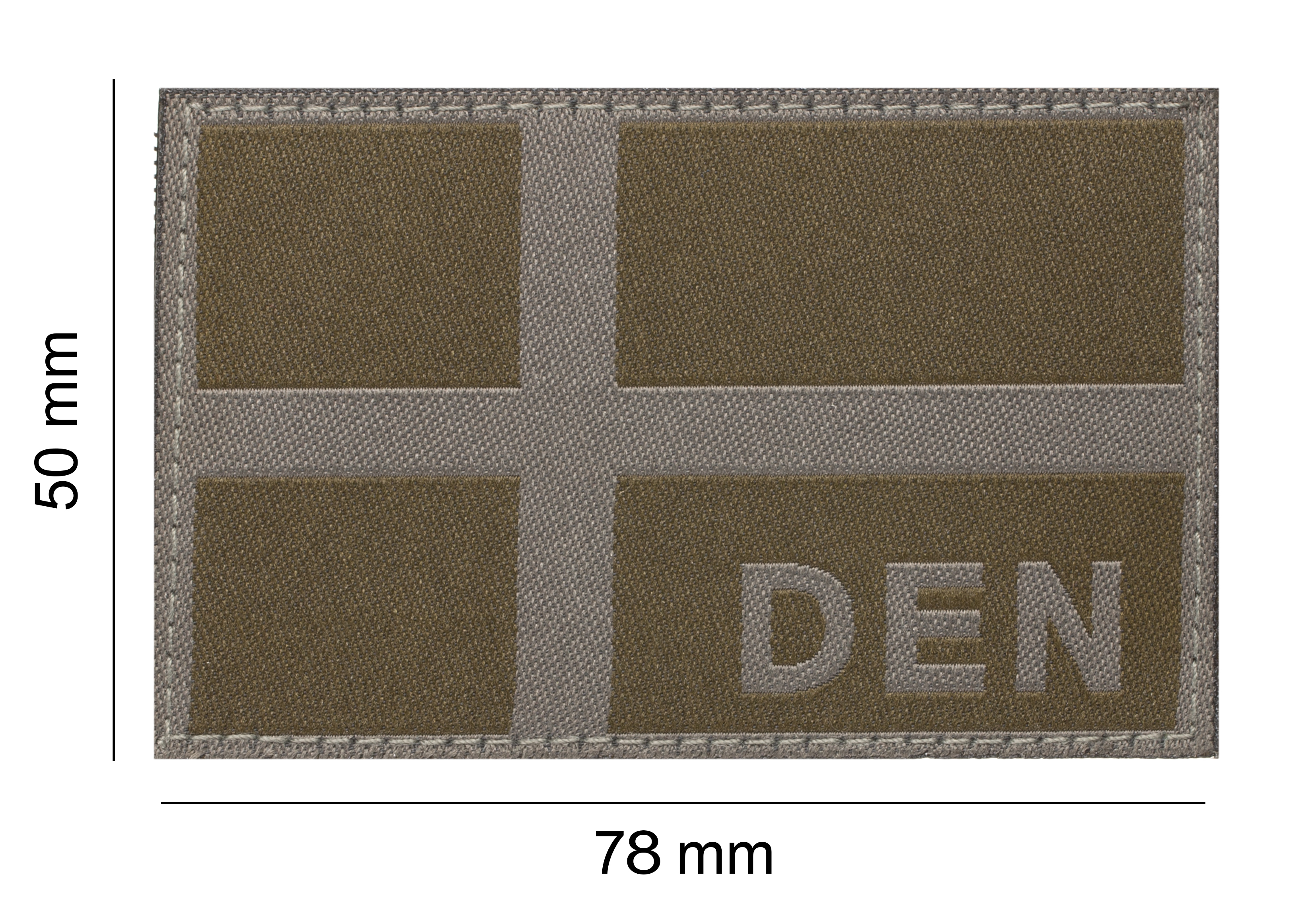 Clawgear Denmark Flag Patch Clawgear Denmark Flag Patch