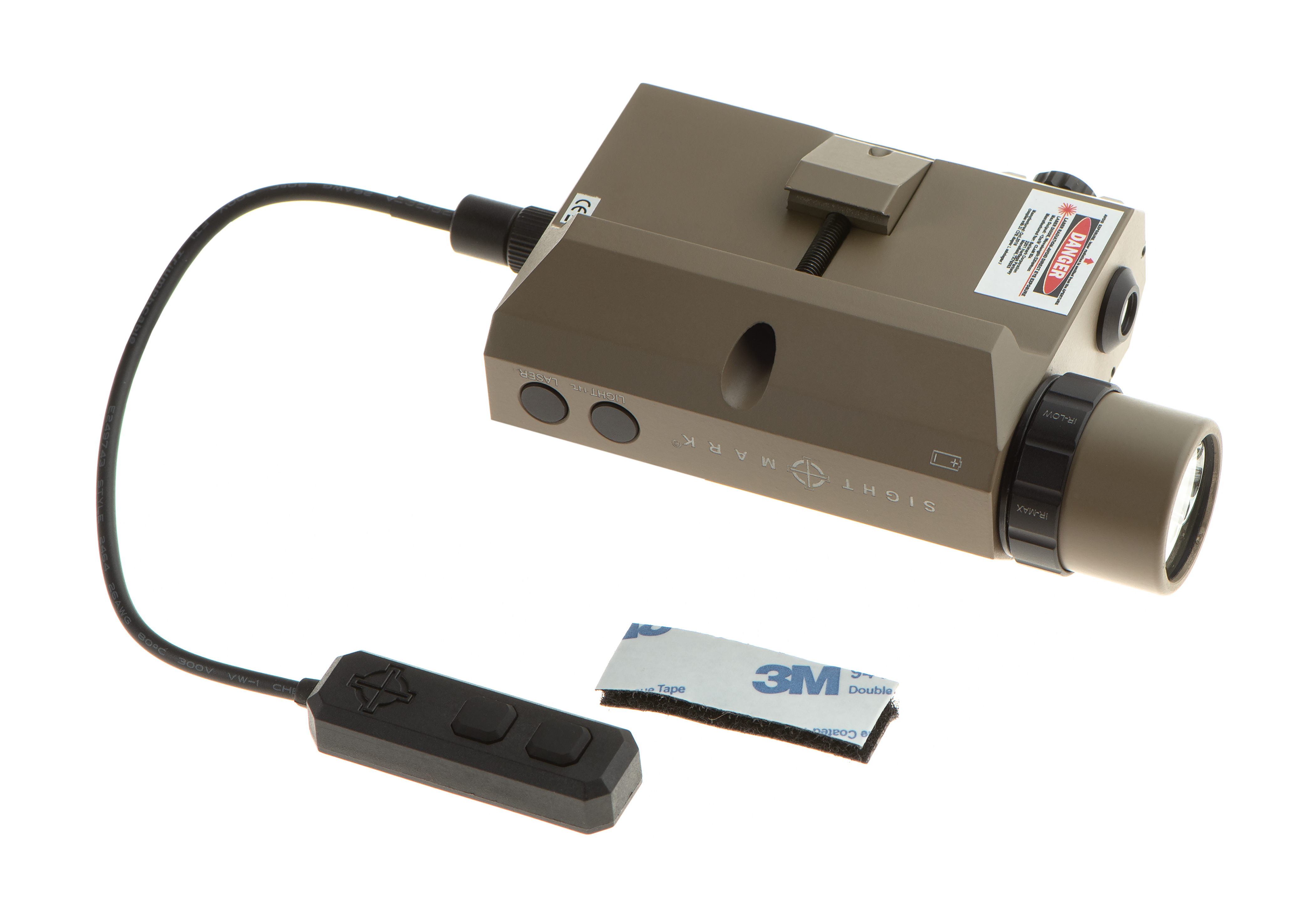 Sightmark LoPro Mini Combo Flashlight and Green Laser (2024) - Armamat