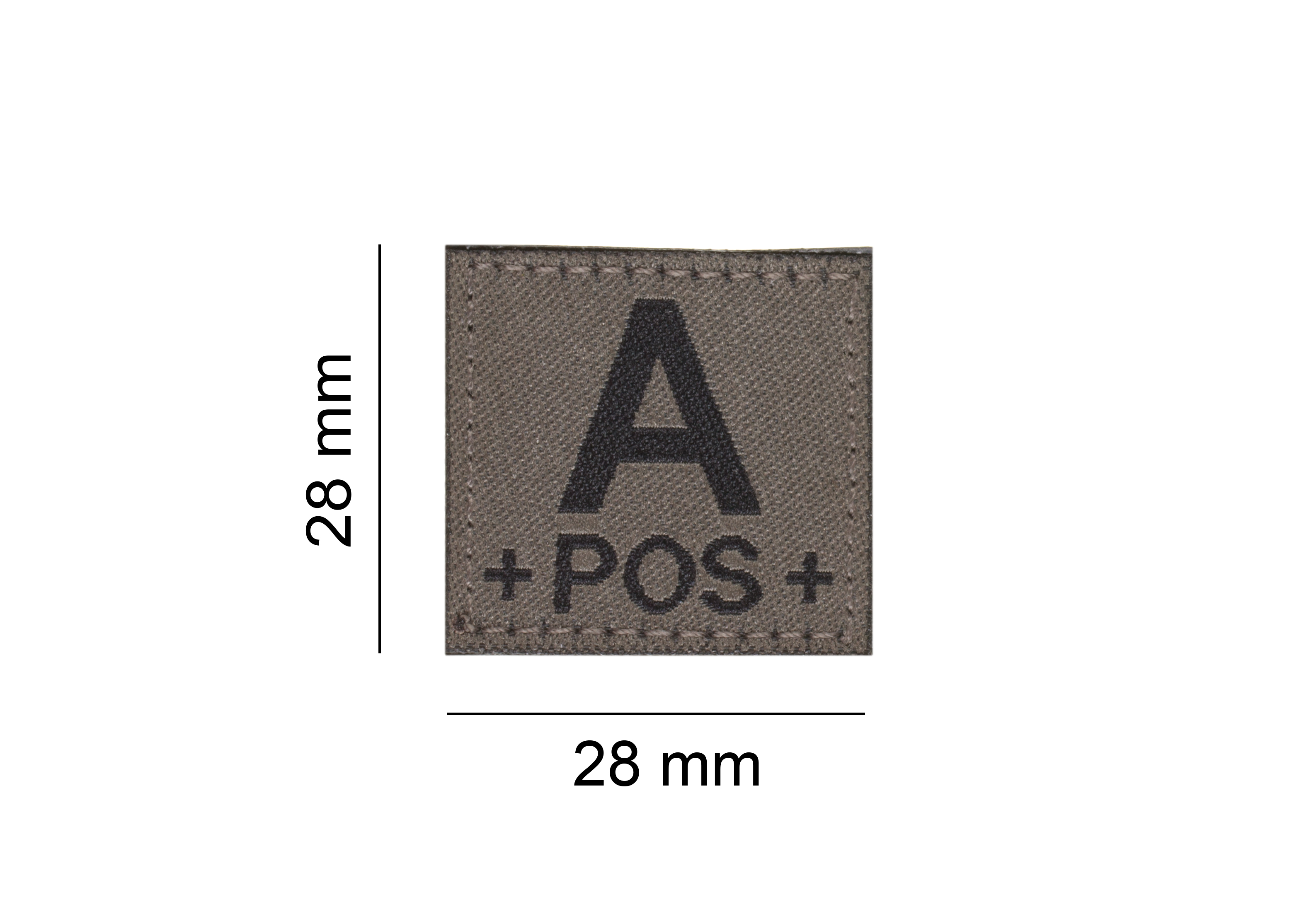 Clawgear A Pos Bloodgroup Patch Clawgear A Pos Bloodgroup Patch