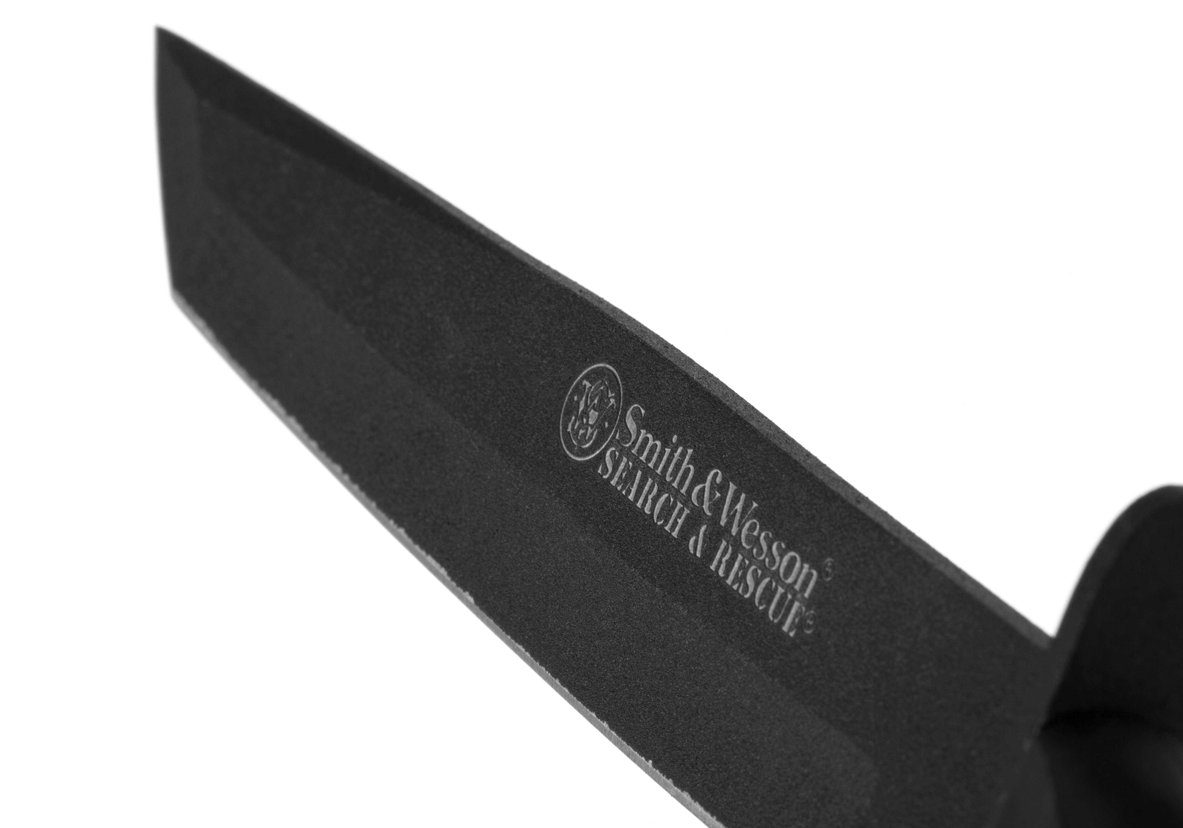 Smith & Wesson CKSURT Search & Rescue Tanto Knife - Black Plain - Grindworx