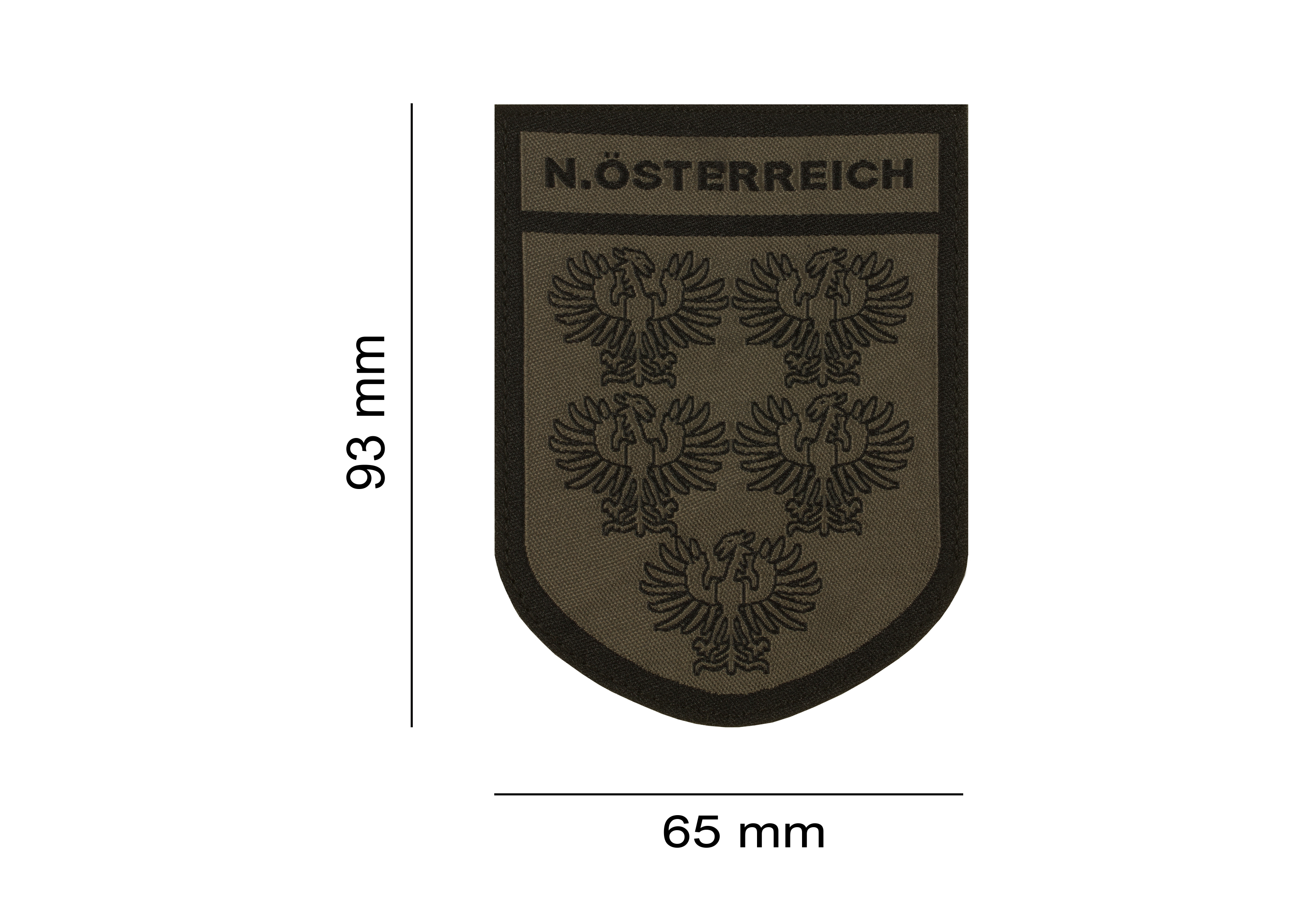 Clawgear Niederösterreich Shield Patch Clawgear Niederösterreich Shield Patch