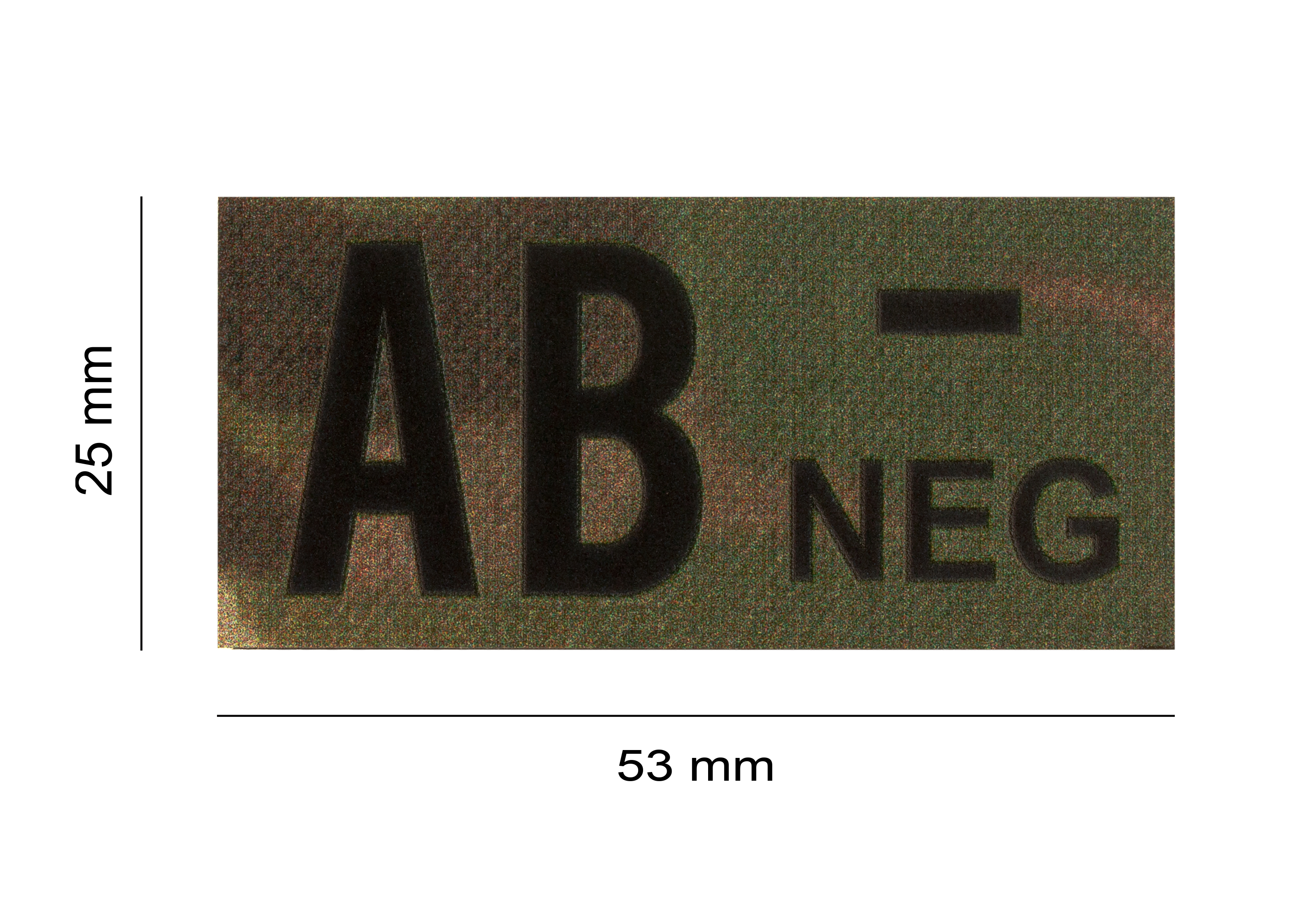 Clawgear AB Neg IR Patch Clawgear AB Neg IR Patch