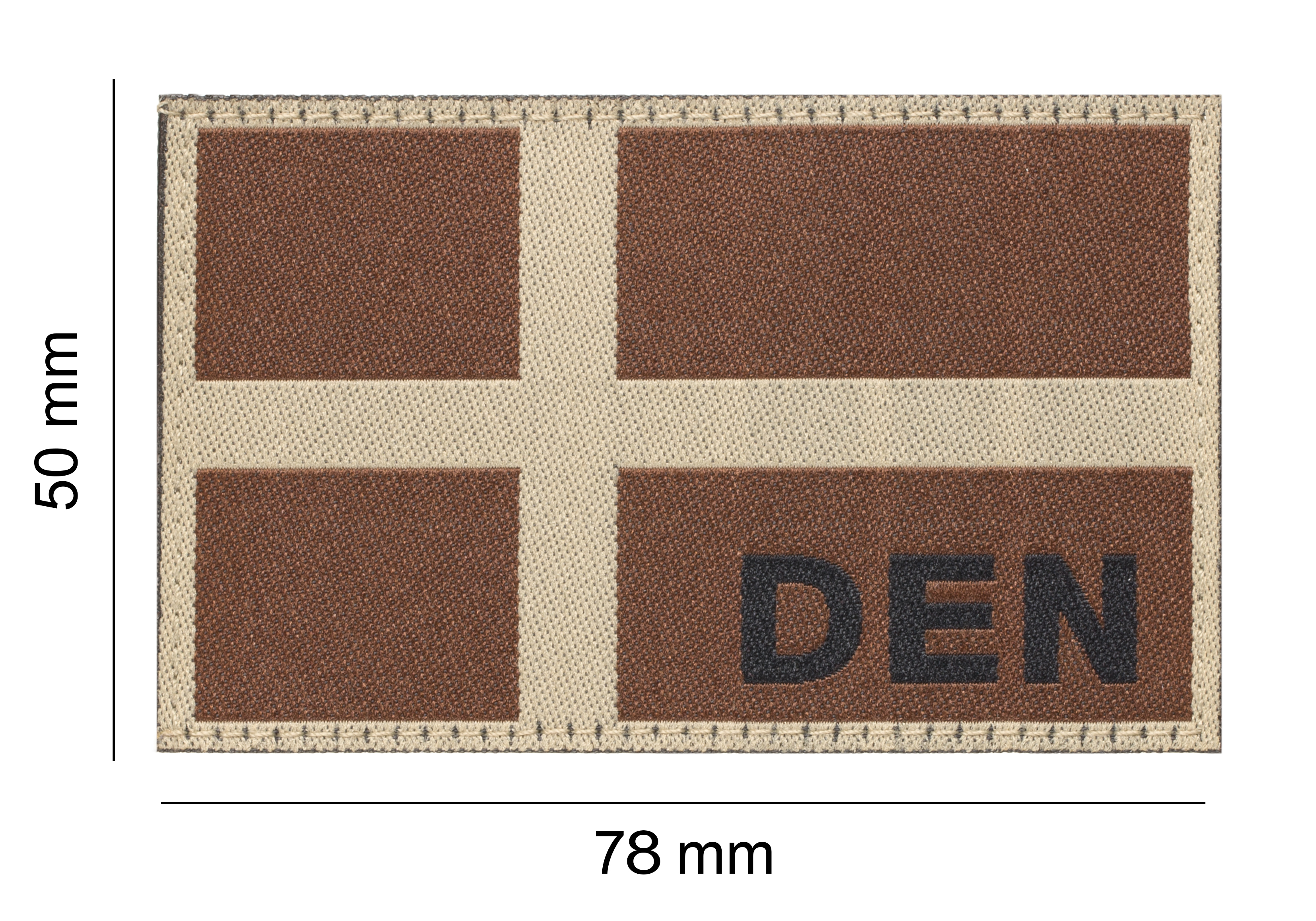 Clawgear Denmark Flag Patch Clawgear Denmark Flag Patch