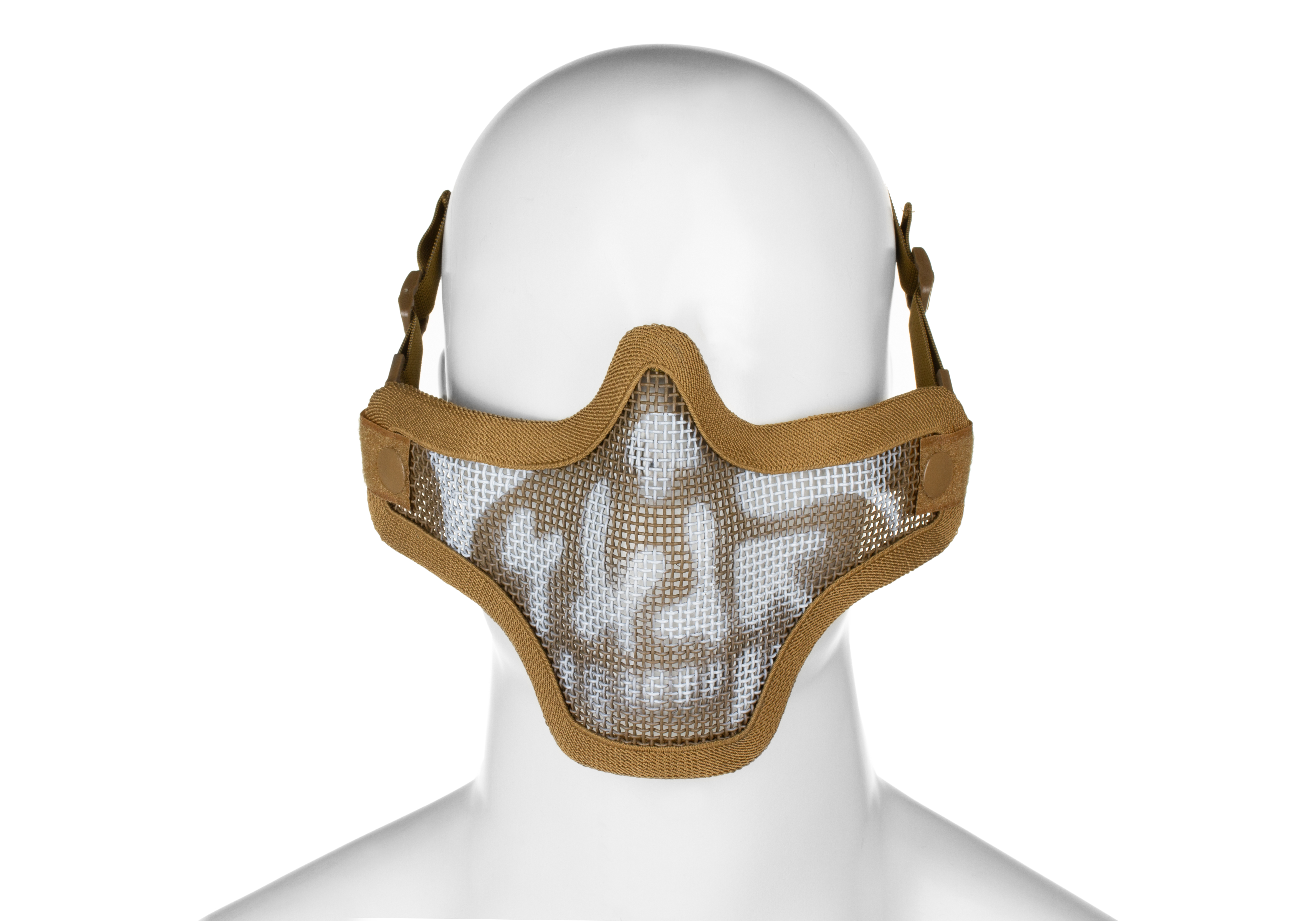 Invader Gear Steel Half Face Mask Death Head Invader Gear Steel Half Face Mask Death Head