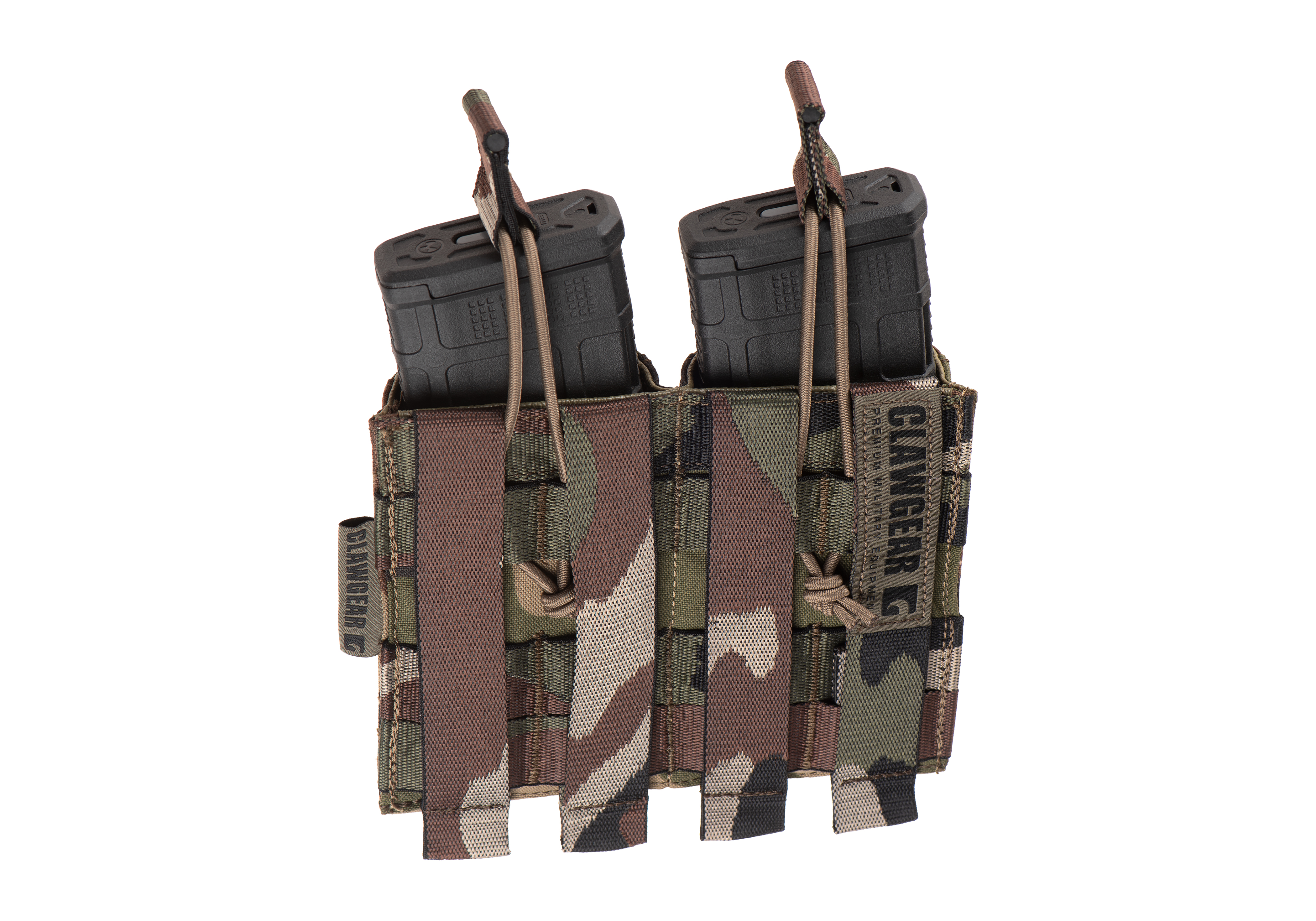 Clawgear 5.56mm Open Double Mag Pouch Core Clawgear 5.56mm Open Double Mag Pouch Core