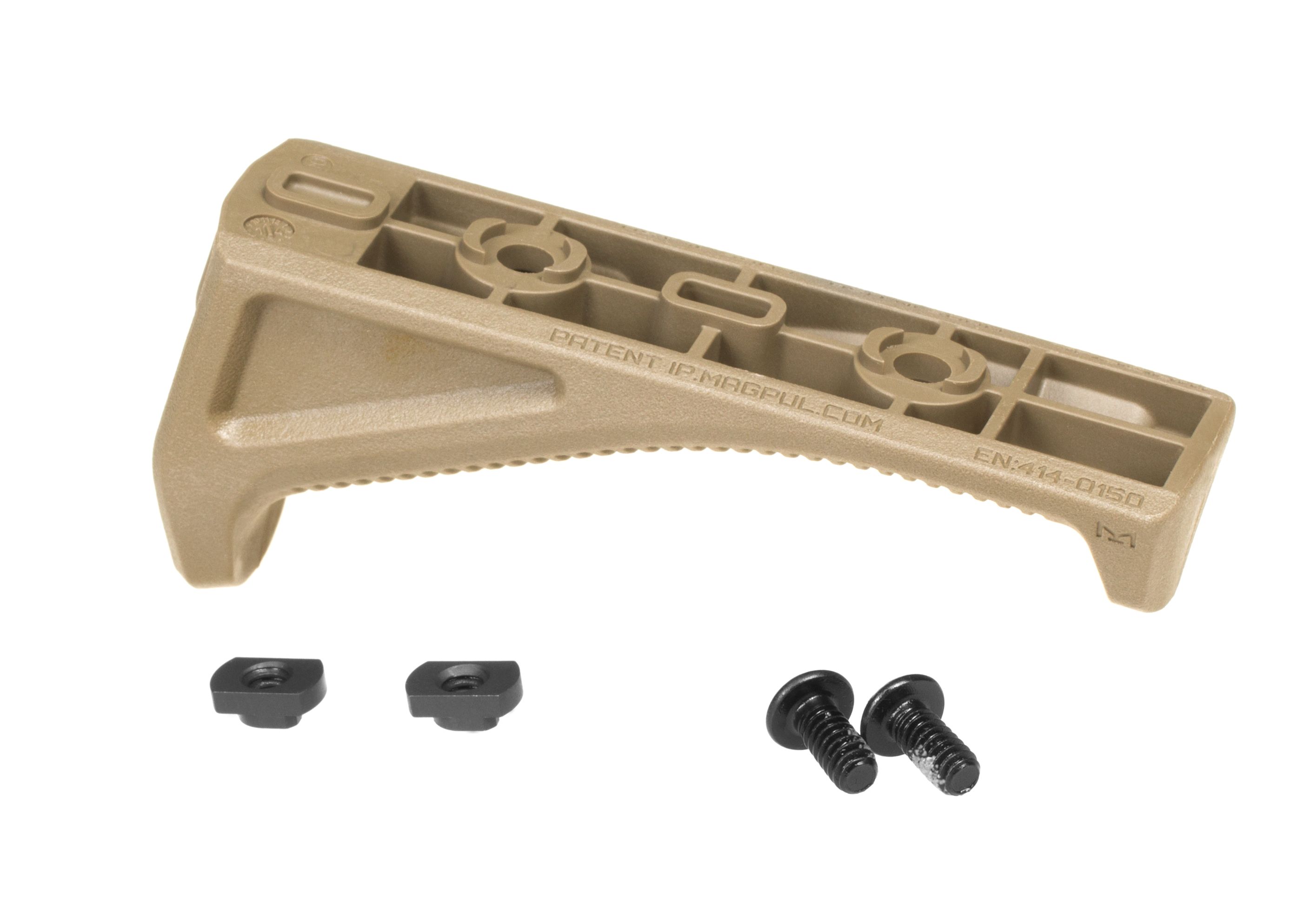 STRIKE INDUSTRIES Angled Vertical Grip with Cable Management - Long  (Picatinny) - Swarna Tactical